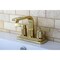 Kingston Brass KB8462NDL NuvoFusion 4" Centerset Bathroom Faucet, Polished Brass KB8462NDL - alternate 3